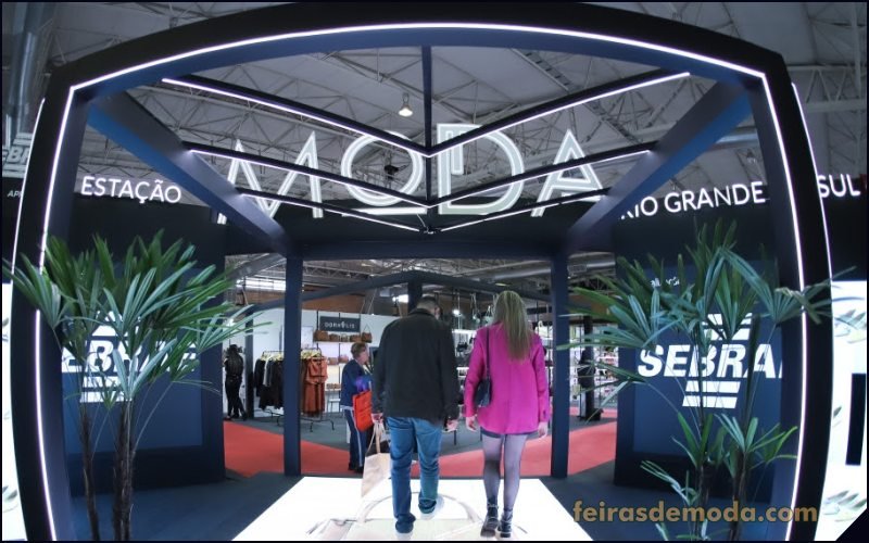 Feira Zero Grau 2024 : estande coletivo Estação Moda RS