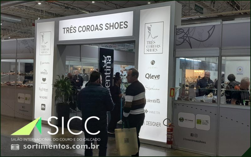 Três Coroas Shows no SICC 2025 - feira de calçados em Gramado